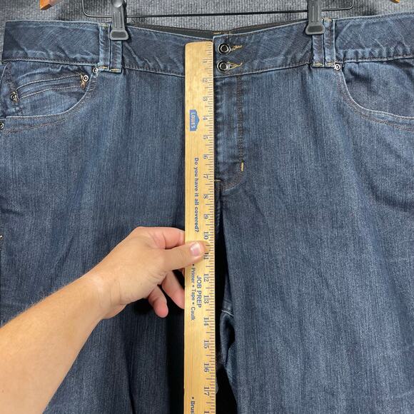 Lane Bryant Boot Cut Jeans Women's Plus 24 (44X31) Tighter Tummy Tech Denim - Picture 3 of 11